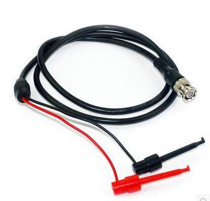 BNC Male Plug Q9 to Dual Hook Clip Test Probe Cable Leads 10