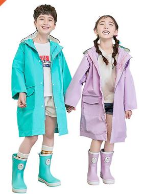Kids Very Thick Rain Coat Outdoor Waterproof Raincoat Child