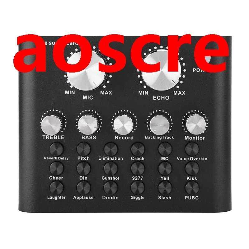 V8 Live Sound Card with Effects and Voice Changer, Bluetooth