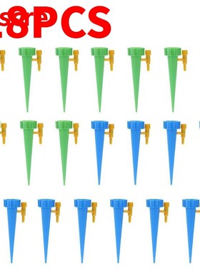 18PCS Automatic Irrigation Watering Spike Plants Indoor Hous