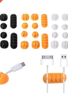 10pcs/set USB Cable Organzer Wre Wnder Desktop Management