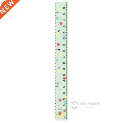 Hanging Canvas Height Kids Growth Chart Wall Decor Ruler Wi