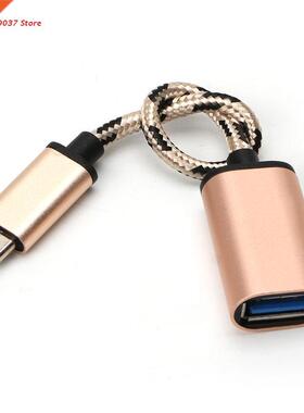 Metal Type C USB 3.1 Male To USB 3.0 Female Adapter OTG Dat