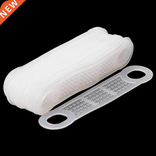 20Pcs Silicone Clothes Hangers Anti Slip Strip Clothes Rack