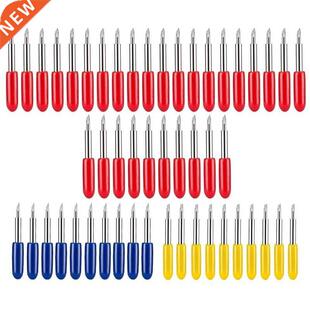 30/45/60 Degree Vinyl Cutter Bles, 50Pcs Tungsten Steel Le