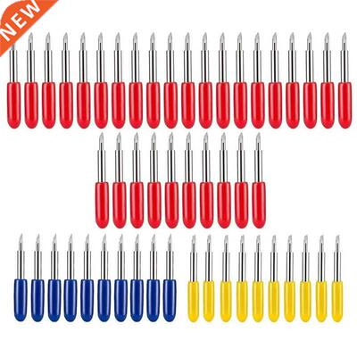30/45/60 Degree Vinyl Cutter Bles, 50Pcs Tungsten Steel Le
