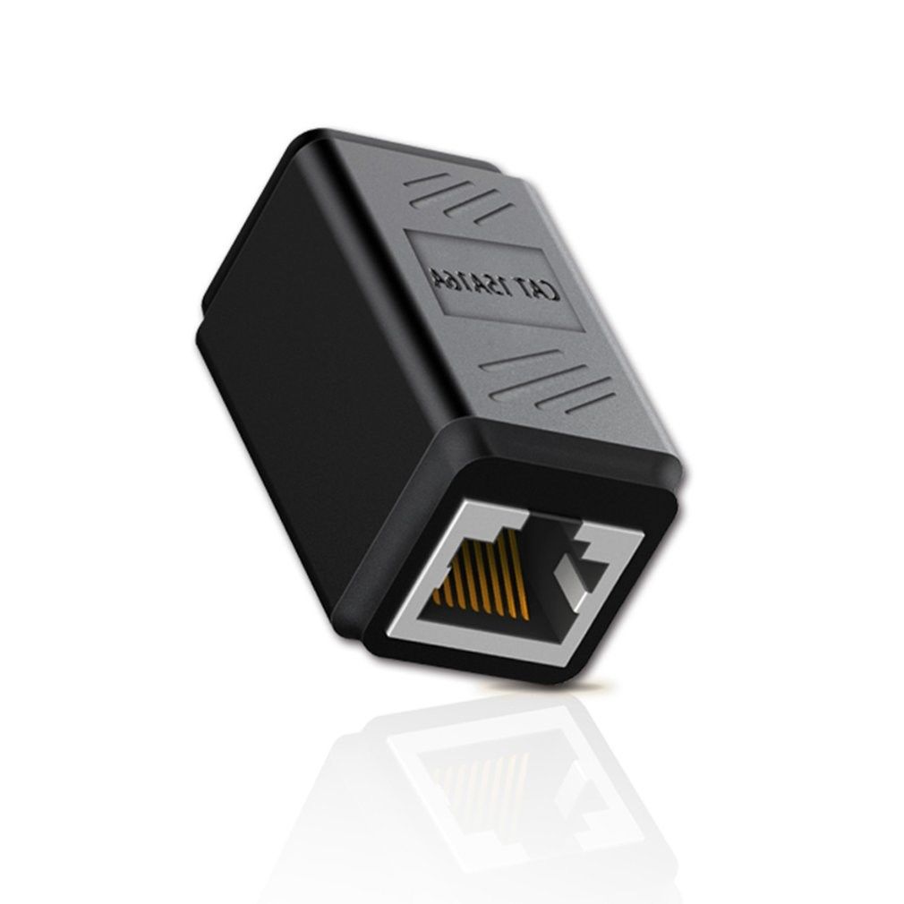 RJ45 Connector Cat7/6 Ethernet Adapter Network Extender Conv