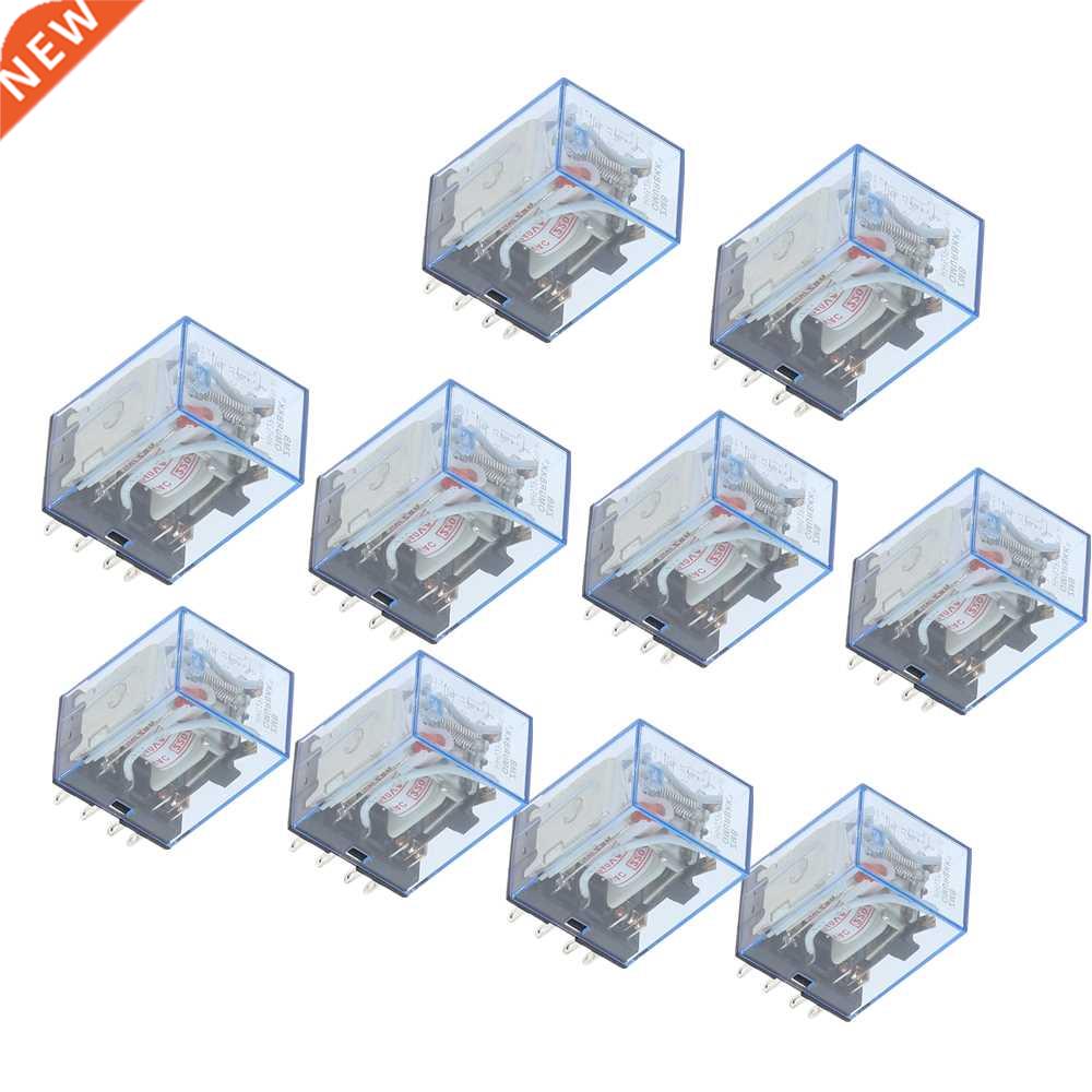 10pcs/Lot Power Relay MY2NJ Coil Miniature Relay DPDT 2NO 2N 模玩/动漫/周边/娃圈三坑/桌游 海报/色纸 原图主图