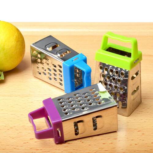 1Pc Mini Four-Sided Grater Stainless Steel Planer Multifunct