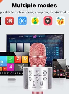 WS-858 Bluetooth Wireless Microphone Handheld Karaoke Mic US