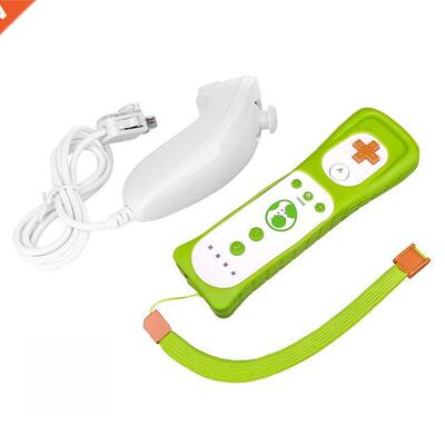 2 In 1 Built-in Motion Plus Wireless Remote Gamepad Controll