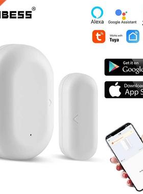 Aubess Tuya Smart Zigbee Door Sensor Door Open / Closed Dete