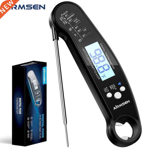 AIRMSEN Food Thermometer Kitchen Thermometer Digital Thermom