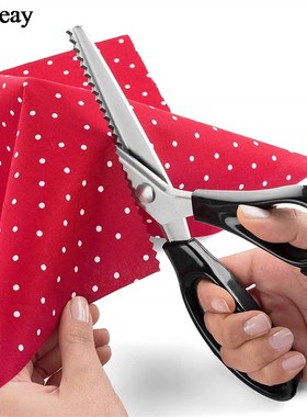 Sewing Dressmaking Tailor scissors Shear Pinking Scissor Lea