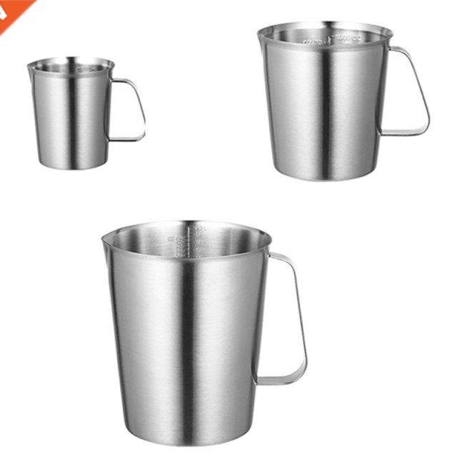 Stainless Steel Measuring Cups 3 Pack Measuring Pitcher With