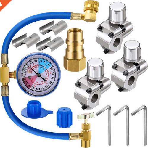 BPV31 Bullet Piercing Tap Valve Kit U-Charging Tools Hose Re