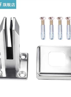 Durable Balcony Clamp Glass Panel Pool Fence Staircase Brack