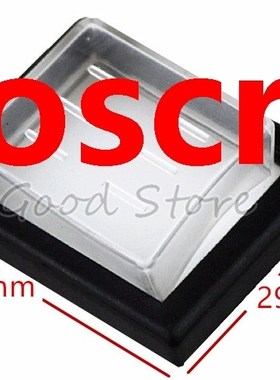 1Pcs 37X29.2mm Mounting Hole Rectangle Clear Silicone Waterp