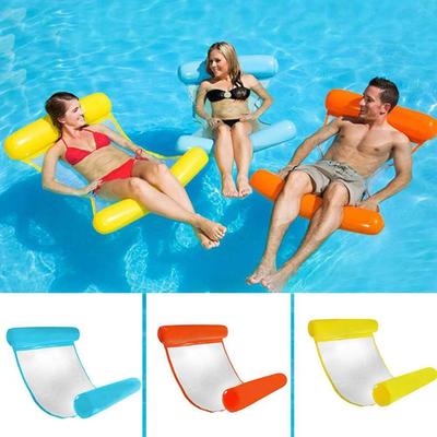 Inflatable Water Hammock Home Outdoor Furniture Floating Bed