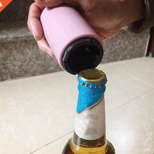 Magnetic Automatic Beer Bottle Opener Stainless Steel Wine O