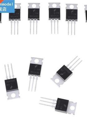 10PCS BD243C TO220 BD243 100V 6A TO-220 Bipolar Transistors