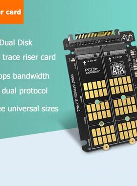 MAIWO KT047 M.2 SSD to U.2 Adapter NVMe SATA SSD to PCI-e U.