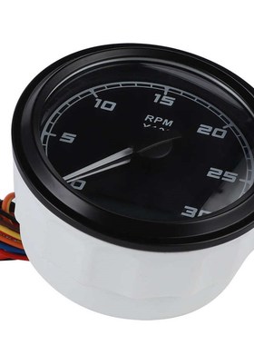 Tachometer Electrical 12V/24V 0-3000RPM High End Generator P