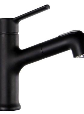 Basin Faucet Copper Kitchen Sink Taps 2 Modes Pull Out Spray