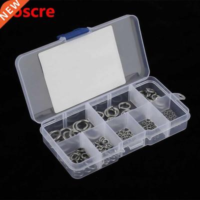 180pcs/Box M2-M10 Stainless Steel SS304 Spring Washer Assort