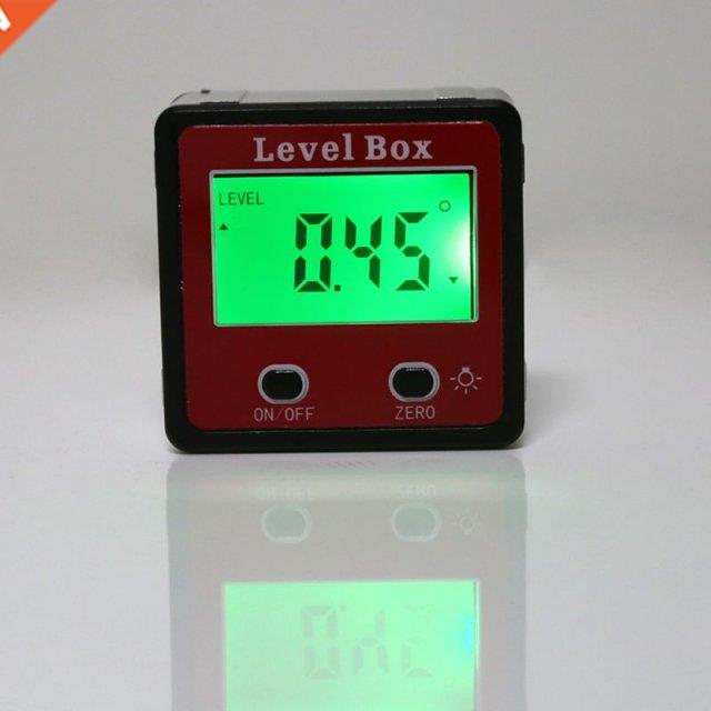 Digital Inclinometer Spirit Level Protractor Angle Gauge Met 居家日用 布艺蛋糕/蛋糕毛巾 原图主图