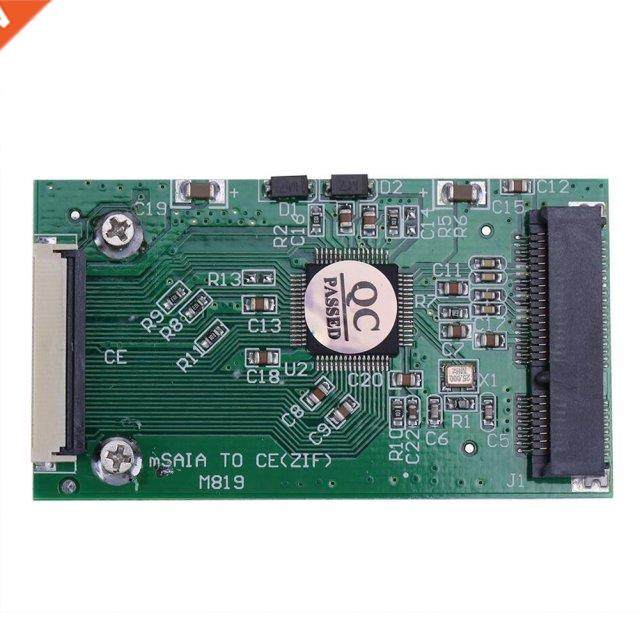 1pc Mini SATA mSATA PCI-E IPOD SSD To 40pin 1.8inch ZIF CE C