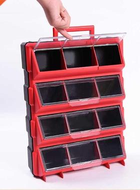 Storage Tool Case Plastic Parts Storage Hardware Grid Craft