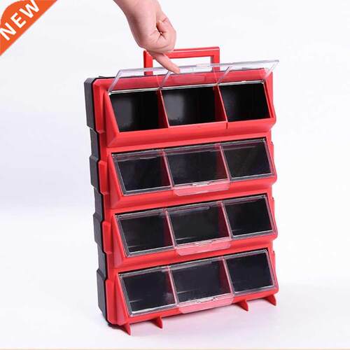 Storage Tool Case Plastic Parts Storage Hardware Grid Craft