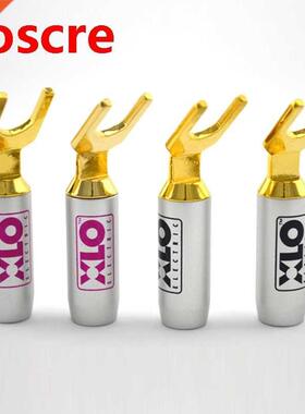 4pcs SY1520 XLO Electric XLO HT PRO Connector Hifi Y spade