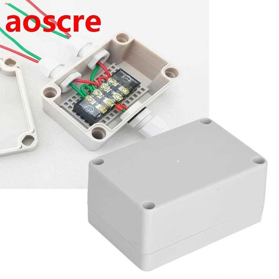 ABS Power Junction Box Electronic Project Instrument Enclosu