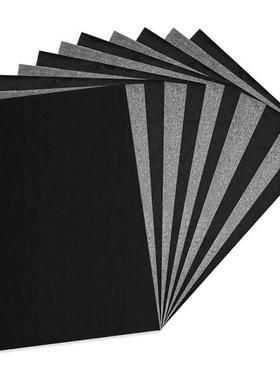 100 Sheets Carbon Paper, Black Graphite Paper For Tracing Pa