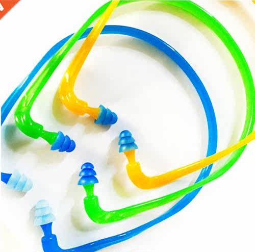 1 Pair Soft Ear Plugs Environmental Silicone Waterproof Dust