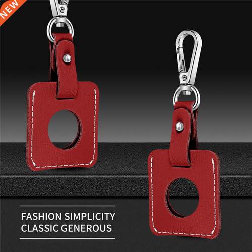 Leather Airtag Case For Apple Airtag Location Trackers Hangi