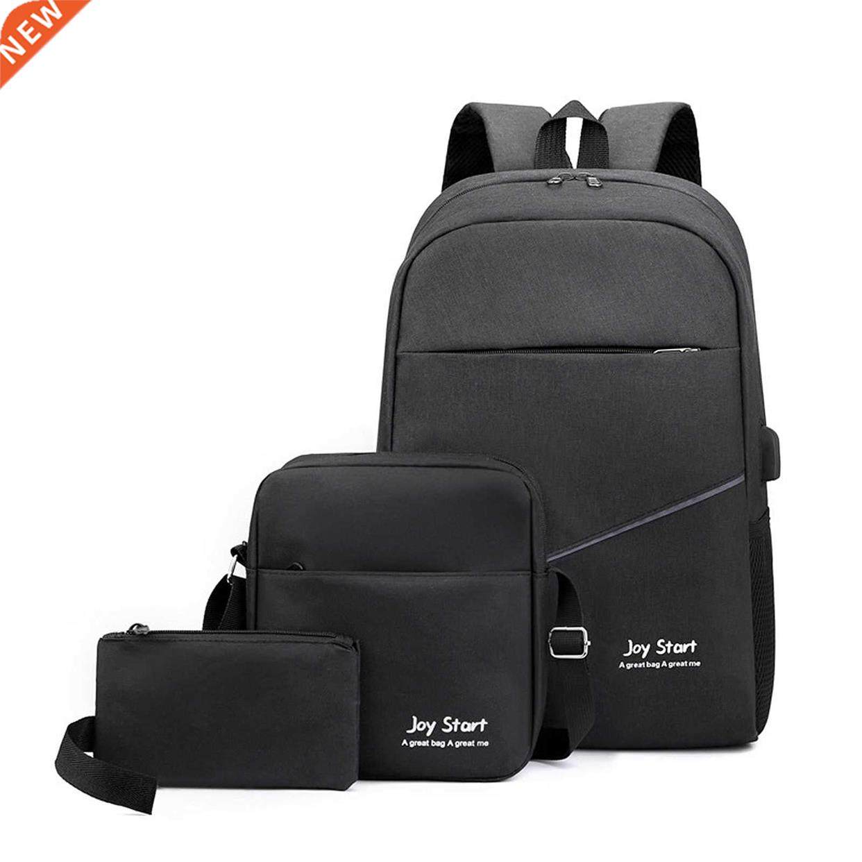 Men Women 3pcs Bapa Set Laptop Bapa Shoulder Bag Sma