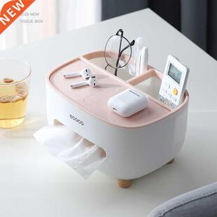 Home Kitchen Desk Tissue Case Plastic Cover ABS Tissue Holde