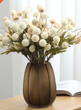 5 Heads Artfcal Flower Bouquet Slk Dandelon Flower Ball