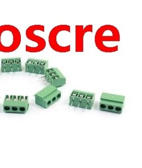 10pcs 120 3P 3 Position 3 Pin 5mm Pitch Screw Terminal Block
