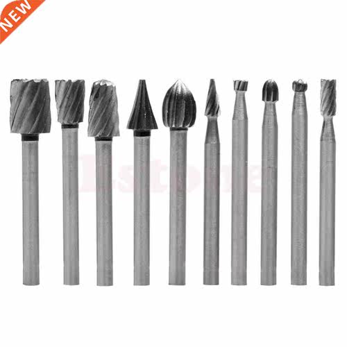 10pcs Rotary File Electric Grinding Polishing Head Engraving