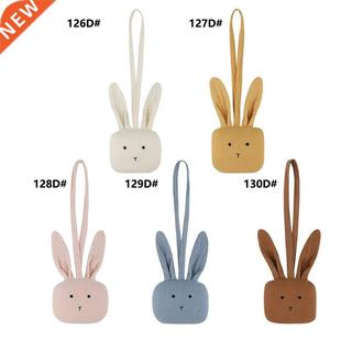 Handmade Baby Pacifier Clip Bunny Pendant Infant Newborn Pac