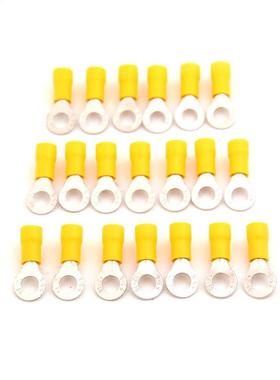 1 Pcs Yellow Ring Insulated Terminal Cable Wire Connector El