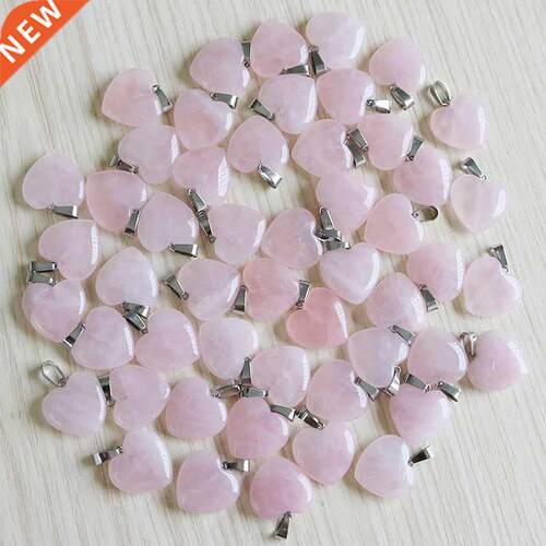 Rose Quartzs Crystal Necklace Natural Stone Free Shipping He