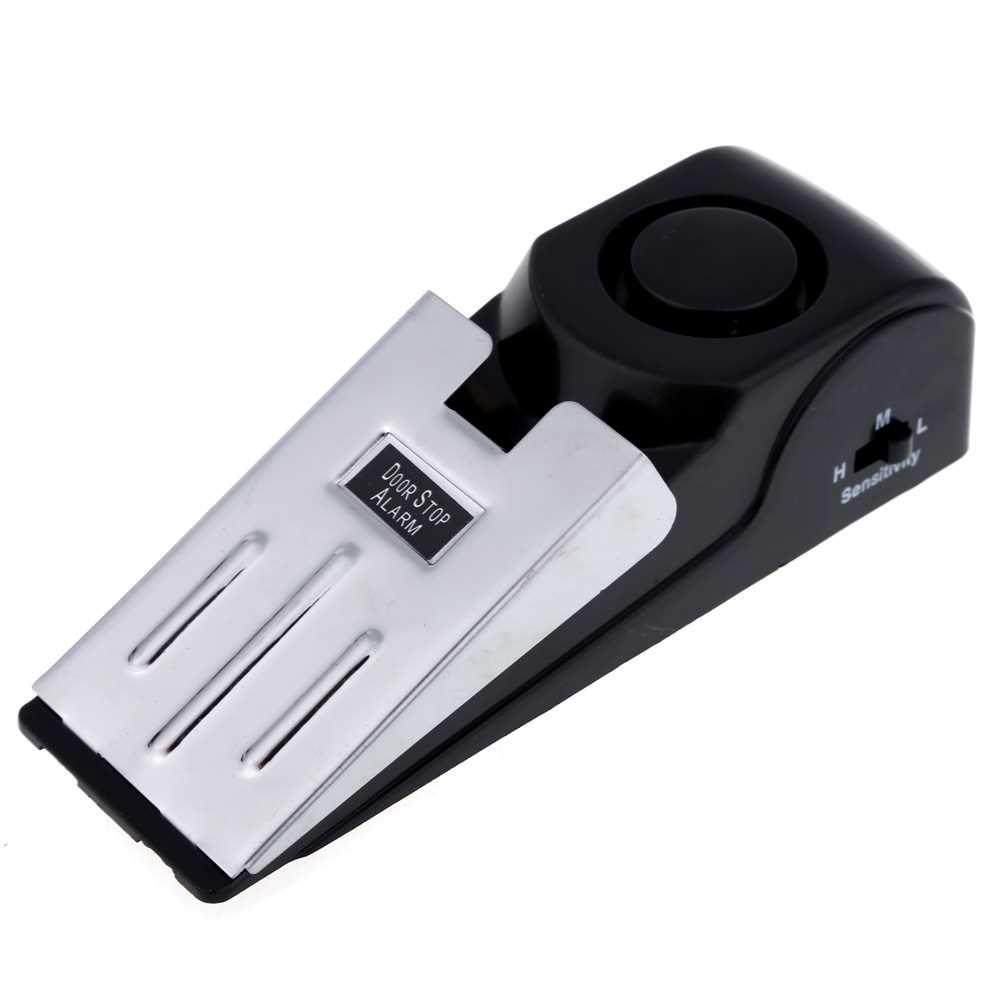 Door Stop Alarm Home Travel Security System Safety Wedge Sto