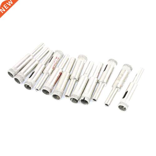 12 pcs 10 mm Dia Diamond Coated Granite Marble Stone Tile Gl
