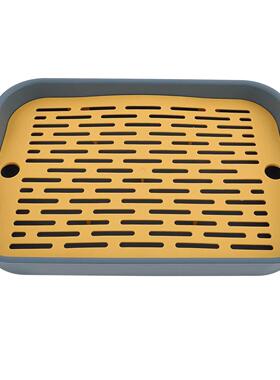 Litter Box Rabbit Toilet Bun Potty Guinea Pig Pet Cage Pan