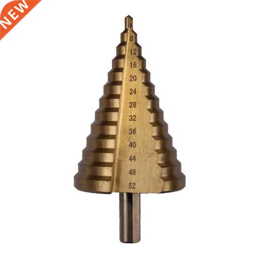 4-52mm Metric HSS Titanium Surface Step Drill Bit Set for Wo